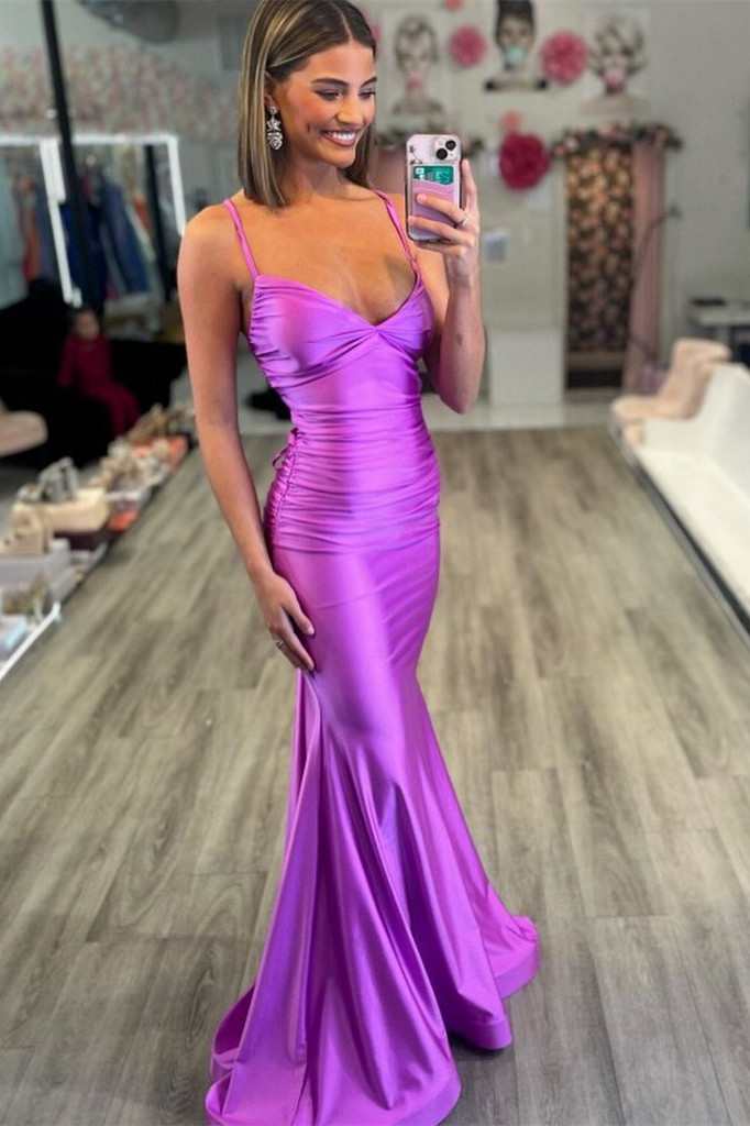 formal dress purple
